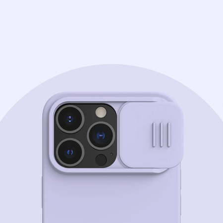 Etui Nillkin CamShield Silky do Apple iPhone 13 Pro (Niebieskie)