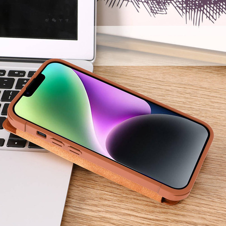 Etui Nillkin QIN Pro do Apple iPhone 14 (Czerwone)