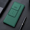 Etui Nillkin CamShield Pro do OnePlus 12R, zielone - ochronne z podstawką, dostęp do portów i przycisków