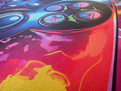 3D Strado ColorPad gaming carpet 140x200 cm modern design for gamer's room