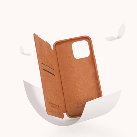 Etui Nillkin QIN Pro do Apple iPhone 14 Pro Max (Czerwone)