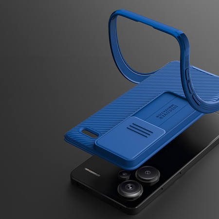 Etui pokrowiec futerał Nillkin CamShield Pro do Redmi Note 13 Pro Plus 5G, niebieskie