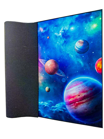 Dywan gamingowy 3D Galaktyka 120x170 cm - nowoczesny wzór 3D do pokoju gracza