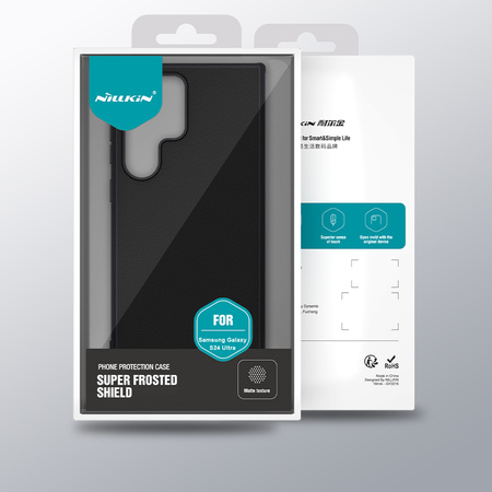 Etui pokrowiec futerał Nillkin Frosted Pro do Samsung Galaxy S24 Ultra, zielone