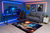 Dywan gamingowy 3D Kosmos 120x170 cm - nowoczesny wzór 3D do pokoju gracza