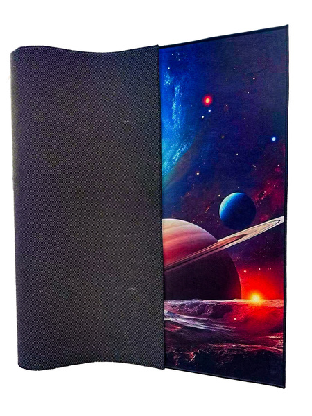 Dywan gamingowy 3D Kosmos 140x200 cm - nowoczesny wzór 3D do pokoju gracza