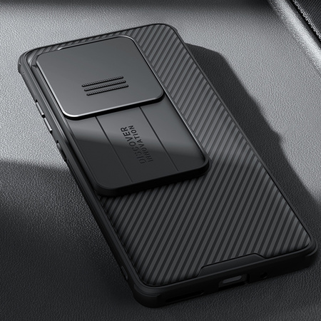Etui Nillkin CamShield Pro do OnePlus 12R, zielone - ochronne z podstawką, dostęp do portów i przycisków