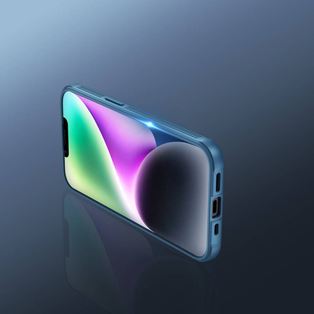 Etui Nillkin Camshield Pro do iPhone 14 Plus osłona aparatu plecki, czarne - ochronne z podstawką