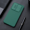 Etui Nillkin CamShield Pro do Samsung Galaxy S24, zielone - ochronne z podstawką, dostęp do portów i przycisków