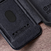 Etui Nillkin Qin Pro do Samsung Galaxy S23, czerwone - ochronne z podstawką, dostęp do portów i przycisków