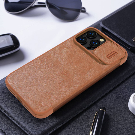 Etui Nillkin QIN Pro do Apple iPhone 14 Pro Max (Czerwone)
