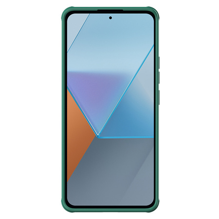 Etui Nillkin CamShield Pro do Redmi Note 13 Pro Plus 5G, zielone - ochronne z podstawką