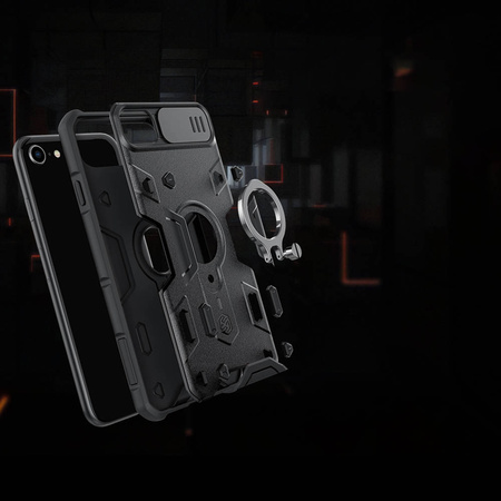 Etui Nillkin CamShield Armor do Apple iPhone SE 20/22 (Czarne)