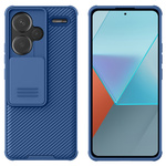 Etui Nillkin CamShield Pro do Redmi Note 13 Pro Plus 5G / Note 13 Pro, niebieskie - ochronne z podstawką