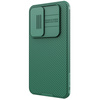 Etui Nillkin CamShield Pro do Samsung Galaxy S24, zielone - ochronne z podstawką, dostęp do portów i przycisków