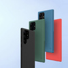 Etui Nillkin Frosted Pro do Samsung Galaxy S23 Ultra, niebieskie - ochronne z podstawką