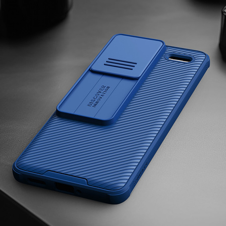 Etui Nillkin CamShield Pro do Redmi Note 13 Pro Plus 5G / Note 13 Pro, niebieskie - ochronne z podstawką