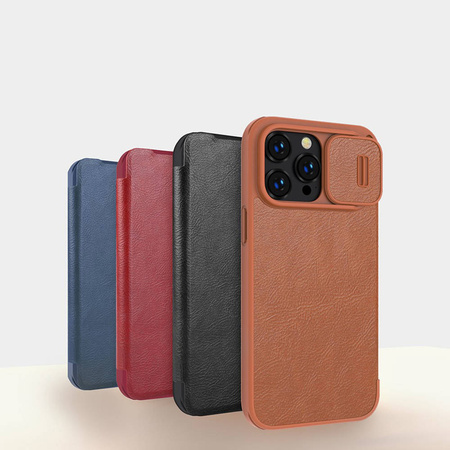 Etui Nillkin QIN Pro do Apple iPhone 14 Pro Max (Czerwone)