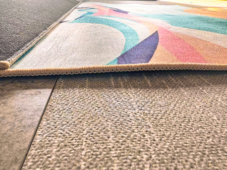 Dywan 3D Strado ColorDog 140x200 cm ze wzorem psa do salonu i pokoju dla milośników zwierząt