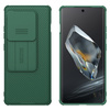 Etui Nillkin CamShield Pro do OnePlus 12R, zielone - ochronne z podstawką, dostęp do portów i przycisków
