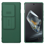 Etui Nillkin CamShield Pro do OnePlus 12R, zielone - ochronne z podstawką, dostęp do portów i przycisków
