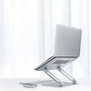 Regulowany aluminiowy stojak Nillkin ProDesk srebrny pod laptopa do biura i domu