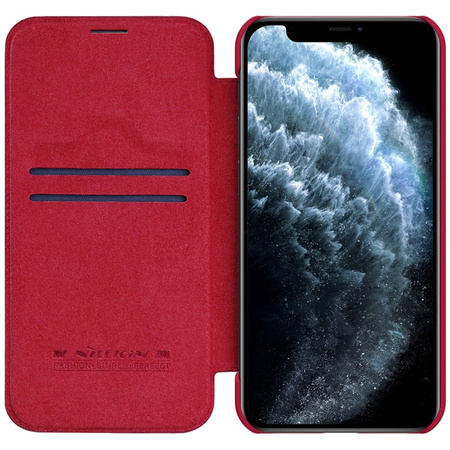 Etui Nillkin QIN do Apple iPhone 12 Pro Max (Czerwone)
