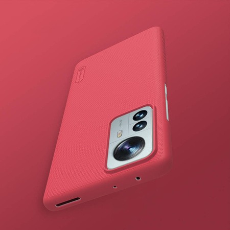 Etui Nillkin Frosted do Xiaomi 12 Pro (Czerwone)