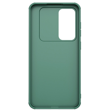 Etui Nillkin CamShield Pro do Samsung Galaxy S24, zielone - ochronne z podstawką, dostęp do portów i przycisków