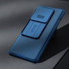 Etui Nillkin CamShield Pro do OnePlus 12R, niebieskie - ochronne z podstawką, dostęp do portów i przycisków