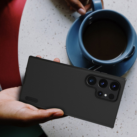 Etui pokrowiec futerał Nillkin Frosted Pro do Samsung Galaxy S24 Ultra, zielone