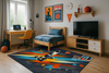 3D Strado BASKETBALL gaming carpet 100x150 cm modern with 3D pattern for gamer's room