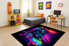Dywan gamingowy 3D Strado ColorPad 100x150 cm nowoczesny z efektem trójwymiarowym do pokoju gracza