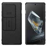 Etui Nillkin CamShield Pro do OnePlus 12R, czarne - ochronne z podstawką, dostęp do portów i przycisków