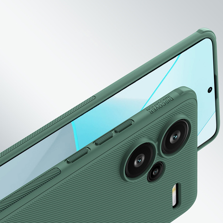 Etui Nillkin Frosted Pro do Redmi Note 13 Pro Plus 5G / Note 13 Pro Plus, czarne - ochronne z podstawką