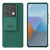 Etui Nillkin CamShield Pro do Redmi Note 13 Pro 5G, zielone - ochronne z podstawką, dostęp do portów i przycisków