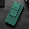 Etui z osłoną aparatu Nillkin do Redmi Note 13 Pro, czarne - ochronne z podstawką, dostęp do portów i przycisków