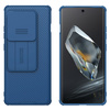 Etui Nillkin CamShield Pro do OnePlus 12R, niebieskie - ochronne z podstawką, dostęp do portów i przycisków