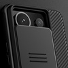 Etui z osłoną aparatu Nillkin do Redmi Note 13 Pro, czarne - ochronne z podstawką, dostęp do portów i przycisków