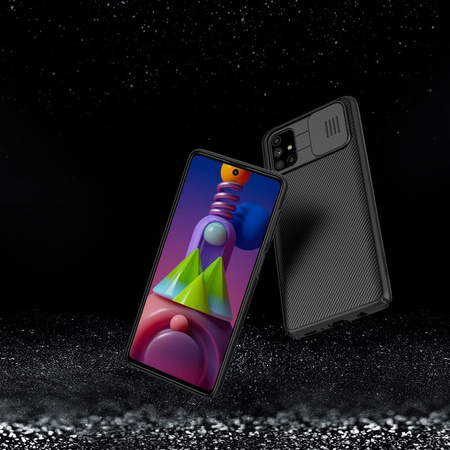 Etui Nillkin CamShield do Samsung Galaxy M51 (Czarne)