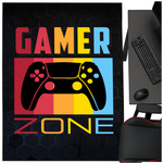 Dywan gamingowy 3D Gamer Zone 120x170 cm - nowoczesny wzór 3D do pokoju gracza