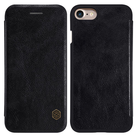 Etui Nillkin QIN do Apple iPhone SE 2022/2020/8/7 (Czarny)