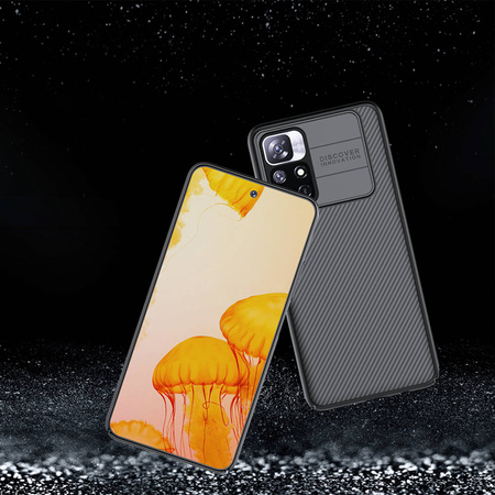 Etui Nillkin CamShield do Xiaomi Poco M4 PRO 5G (Niebieskie)