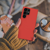Etui Nillkin Frosted Pro do Samsung Galaxy S24 Ultra, czarne - ochronne z podstawką, dostęp do portów i przycisków