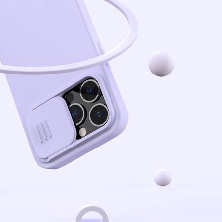 Etui Nillkin CamShield Silky Magnetic do Apple iPhone 13 Pro (Niebieskie)