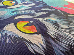 3D Strado MainCoon carpet 140x200 cm with cat pattern for animal lovers for living room and room