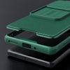 Etui Nillkin CamShield Pro do OnePlus 12R, zielone - ochronne z podstawką, dostęp do portów i przycisków