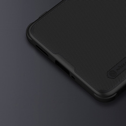 Etui Nillkin Frosted Pro do Redmi Note 13 Pro Plus 5G / Note 13 Pro Plus, czarne - ochronne z podstawką