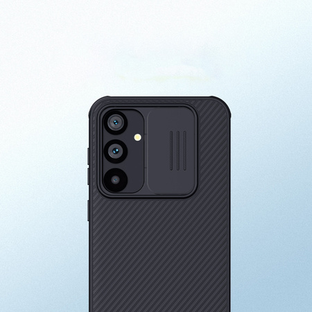 Etui Nillkin CamShield Pro do Samsung Galaxy S23, niebieskie - ochronne z podstawką, dostęp do portów i przycisków