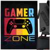 Dywan gamingowy 3D Gamer Zone 140x200 cm - nowoczesny wzór 3D do pokoju gracza